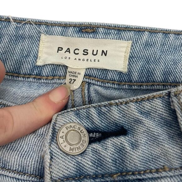 PacSun Denim Mini Jean Skirt - Picture 8 of 8